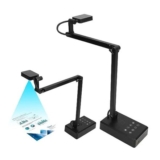 4K USB Document Camera with 16MP Webcam, Foldable, Invert Image