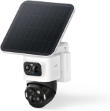 4K eufyCam S4 Outdoor Security Camera, Solar PTZ 360, Auto Track 8x Zoom, Colour Night Vision, AnkerDirect UK FBA