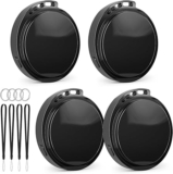 4Pcs Air Tracker Tag, Bestcool Item Finder Bluetooth Smart Tracker Tags Compatible with Apple Search App (iOS Only) IP67 Waterproof for Pet, Key, Luggage, Backpack, Wallets