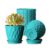 5-Pack 10.2 Cm Indoor Plant Pots with Drainage and Saucers