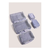 5 Pack Grey Packing Cubes
