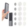 5-Piece Magnetic Remote Holder, Wall-Mounted, Self-Adhesive White