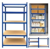5 Shelves,Storage Shelves,Adjustable Shelves,Easy to Assemble,Total Capacity 875KG (Zhitaozhang Tool Store)