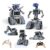 5 in 1 Johnny 5 Robot Building Set, Technic STEM Robot Building Kit