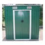 5.5 Ft X 3.6 Ft Metal Garden Shed with Base Lockable