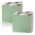 50 A-Z Top Tab File Guides Set Olive Green