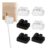 6-Pack Cable Clips, Self-Adhesive, Desktop Organizer