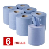 6 X Jumbo Workshop Hand Towels