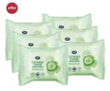 6 x Boots Biodegradable Cucumber Cleansing Facial Wipes Skin Care Bundle – w/Code Advantage Card ( £3.15 w/SD) £1.50 C&C