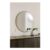 60cm Gold Nordic round Bathroom Mirror Metal Frame Wall Mirror