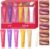 6Pcs Hydrating Lip Glow Oil,Plumping Lip Gloss Sets for Teenage Girls,Moisturizing Lips Oil with Shine,Lips Balm Gift Set,Long-Lasting Balm Glitter Gloss,Non-Sticky Glossy Finish,Cracked Dry,10ml