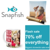 70% Off Everything With Code – 6 x Passport Photos 75p / Personalised Mug £2.69 / Photo Book £5.69 / Photo Poster £2.09 & More
