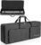 76 Key Keyboard Gig Bag, 600D Oxford Portable Electric Piano Case with 10mm Padding, Waterproof Shockproof Keyboard Backpack with Adjustable Shoulder Straps (For 76key-119 17 50cm)
