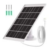 7W Solar Panel for Google Nest Cam with 4m Fast Charging Cable