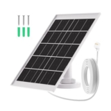 7W Solar Panel for Google Nest Cam with 4m Fast Charging Cable, IP66 Waterproof