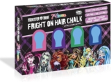 7th Heaven x Monster High Hair Chalk (Set of 4 Kids Chalk) Pink, Green, Blue and Purple Temporary Kids Hair Colour, Easy to Apply and Wash Out – Genuine 7th Heaven Haircare