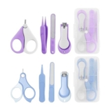 8-Piece Baby Nail Care Tools Set with Mini Clippers