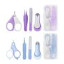 8-Piece Baby Nail Care Tools Set with Mini Clippers