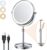 8 Rechargeable Lighted Vanity Mirror, 1X/10X Magnifying Makeup Mirror with LED Lights, Height Adjustable, 3 Colour Brightness, Touch Control 360 Swivel, for Women Girls