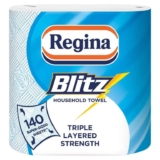 8 x Regina Blitz Kitchen Roll – 70 sheets per roll (4 packs of 2) – £5.97 delivered w/ new customer code via app (75p per roll)