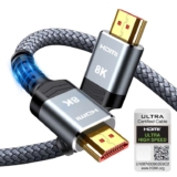 8K HDMI Cable 2M Certified, HDMI 2.1 Cable Ultra HD High Speed 48Gbps Sold by DreamseaTechUk / FBA