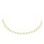 9ct Yellow Gold Solid Starburst Link Bracelet