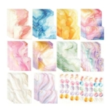 A5 Marble Letter Paper and Envelopes Set (160pcs)