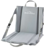 ADVENTURIDGE Fold Flat Hiking Chair – Grey / Black