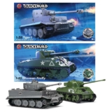 AIRFIX – QUICKBUILD Model Tank Kit – J6970 Tiger I & Sherman Firefly