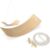 AIYAPLAY Kids Wooden Balance Board with Rope, Wooden Wobble Board with Felt, Curvy Swing Seesaw Outdoor Indoor Toy for Sensory Play, Sensory Play Equipment for Toddler 3-6 Years Old