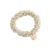 AMOR SPES Crystal Pearl Hair Tie Rope Elastic