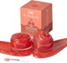 ANAiRUi Lip Scrub and Balm Set, Cherry Vitamin E Lip Glow Scrub & Lip Mask Overnight for Chapped Dry Cracked Peeling Lips, Lip Lines, Vegan Lip Treatment Products, Idea Valentines Day Gift