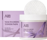 ANAiRUi Niacinamide Toner Pad Glutathione, Niacinamide, PHA & LHA Exfoliating Facial Pads for Exfoliation, Even Skin Tone, 50 Pads