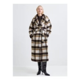 AND/OR Longline Denim Waistcoat, mid Wash Blue