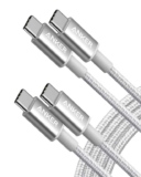 ANKER New Nylon 60W (3A) 6ft 2-Pack USB-C to USB-C Cable sold by AnkerDirect FBA