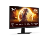 AOC 24G4HRE – 24 inch Full HD Gaming Monitor, 200Hz, Fast IPS, 1ms, G-sync comp, HDR10, Game modes (1920×1080, 2x HDMI 2.0, DisplayPort 1.4)