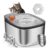 APETDOLA Cat Fountain Stainless Steel, Ultra-Quiet 4.5L, Dishwasher Safe