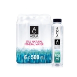 AQUA Carpatica Pure Natural Still Water, 500ml, Pack of 6