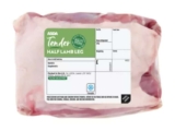 ASDA Tender Half Lamb Leg (Typically 1.1KG)