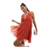 ASOS DESIGN Ruffle Tiered Cami Mini Dress