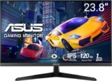 ASUS VY249HGR Eye Care Gaming Monitor 24 inch FHD (1920×1080), IPS, 120Hz OC, SmoothMotion, 1ms MPRT, Adaptive Sync
