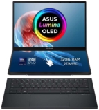 ASUS Zenbook Duo UX8406CA-PZ134W, Dual 14 3K OLED 120Hz Touchscreens, Core Ultra 9 185H, 32GB RAM, 2TB SSD, Windows 11 Laptop – Free C&C