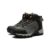 AT All Terrain Nebraska Mens Leather Hiking Boots Charcoal Grey / Black