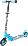 ATOM Inline Childrens Scooters Kids Push Scooter With Adjustable Handle Height Easy Foldable Kids Scooter For Boys And Girls Kick Scooter For Kids Age 4-7