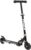 ATOM Light-Up Kids Scooter Black LED Flash Wheels, Adjustable Handlebar & Foldable Frame 2-Wheel Kick Scooter for Ages 4-7