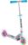 ATOM Light Up Wheels Inline Childrens Scooters Kids Push Scooter With Adjustable Handle Height Easy Foldable Kids Scooter For Boys And Girls Kick Scooter For Kids Age 4-7