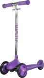 ATOM Move N Groove Childrens 3 WheeledScooter Tilt-to-Turn Steering Toddler Toy with Removable Handle Kids Push Ride for Ages 2