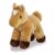 AURORA, 13298, Mini Flopsie Horse, 8In, Soft Toy, Brown