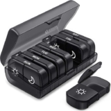 AUVON Pill Box Organiser, XL Weekly Pill Box 7 Day 2 Times a Day – Sold by AUVON / FBA