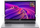 Acer Aspire Go 15.6 Screen, AMD Ryzen 5 5625U Processor, 16GB RAM, 512GB SSD, Windows 11 Laptop – Silver